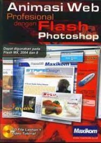 Animasi web profesional dengan flash & photoshop