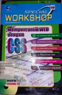 Special Workshop Mempercantik  WEB dengan CSS